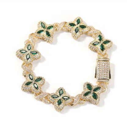 Zirconia flower Chain
