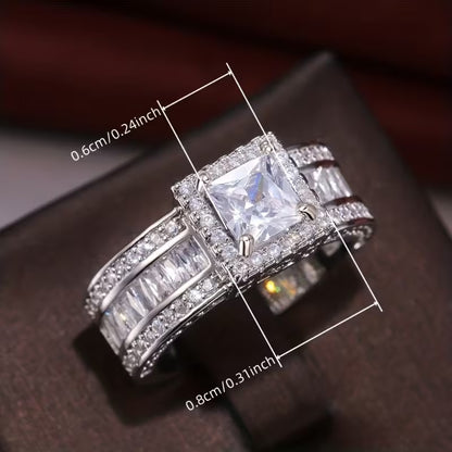 Engagement Moissanite Ring