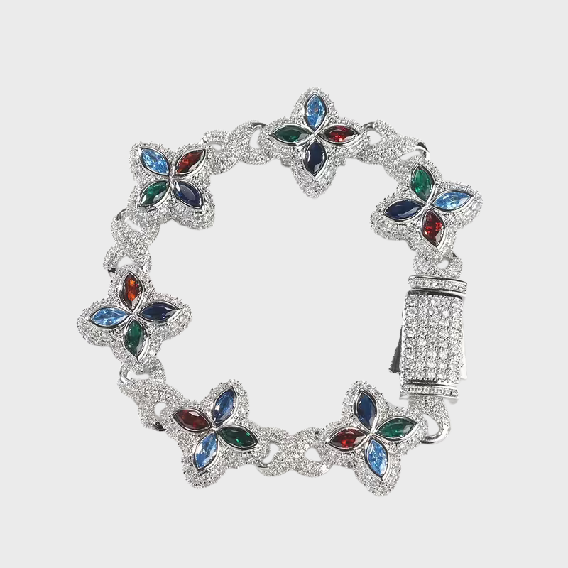 Zirconia flower Chain
