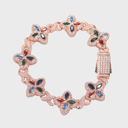 Zirconia flower Chain