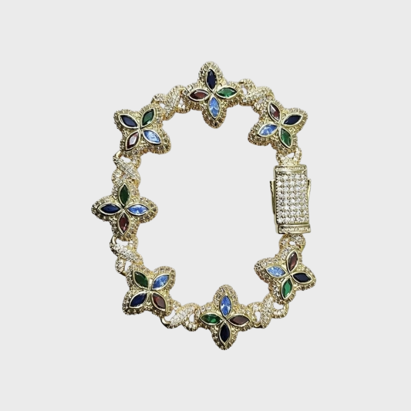 Zirconia flower Chain