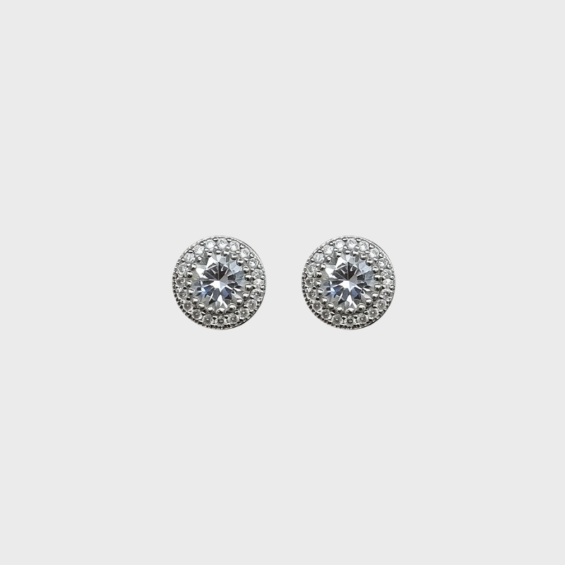 Round Hoop Earrings