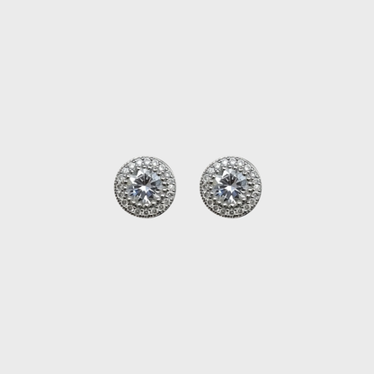 Round Hoop Earrings