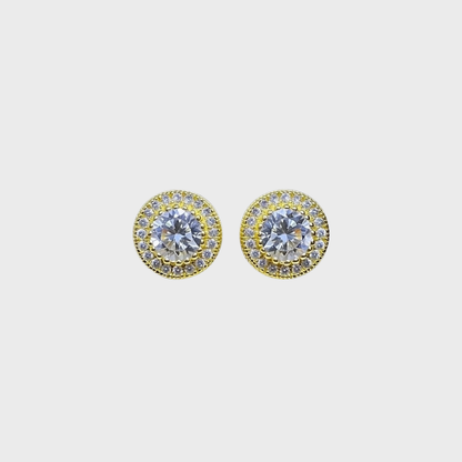 Round Hoop Earrings