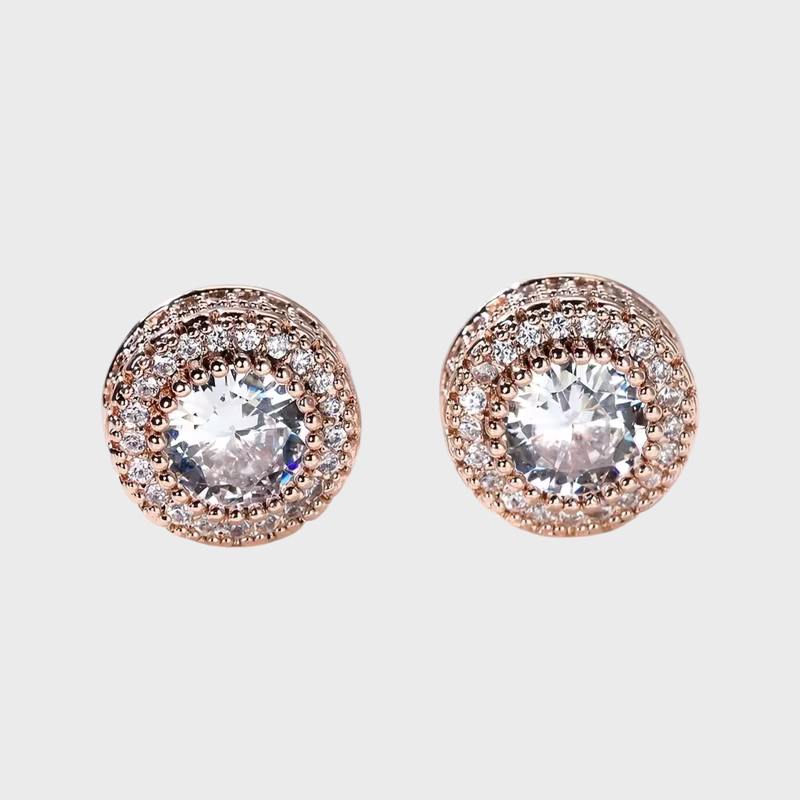 Round Hoop Earrings